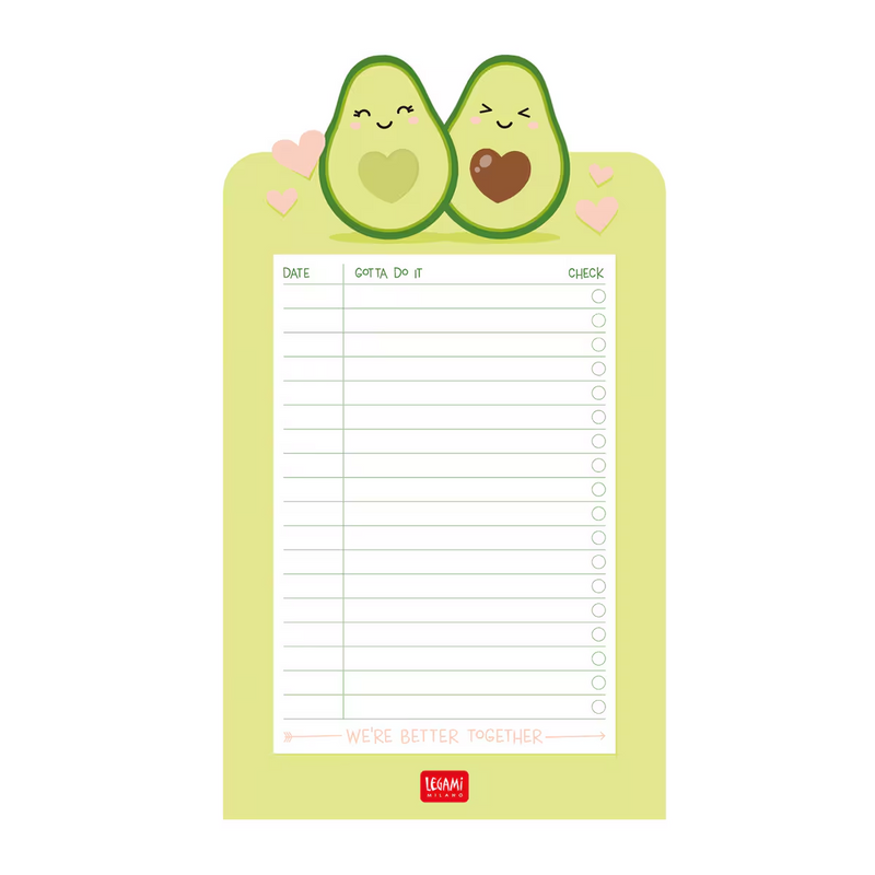 Bloc de Notas Aguacate