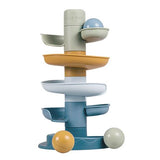 Circuito de bolas espiral azul Little Dutch