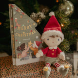 Libro de Navidad con peluche de Jim