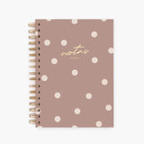 Cuaderno mediano. Mocca.