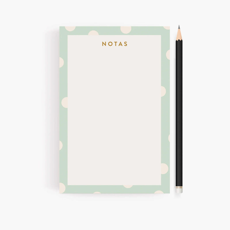 Bloc de notas. Mint.