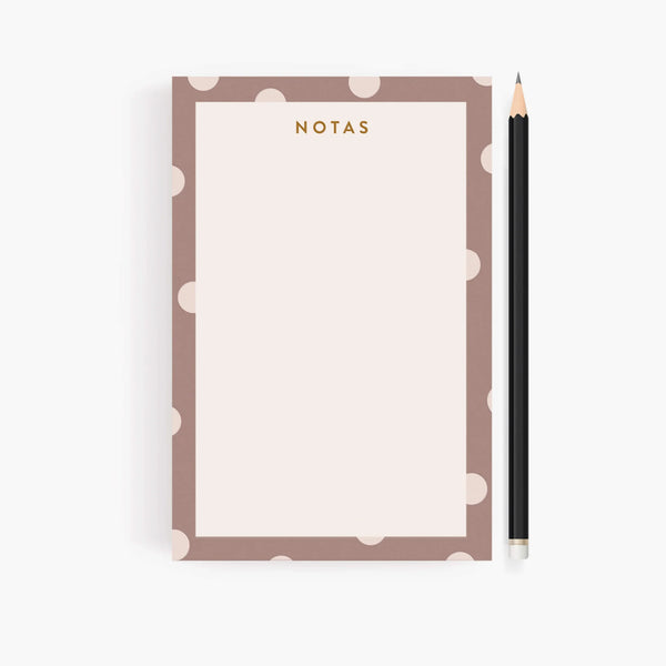 Bloc de notas. Mocca.