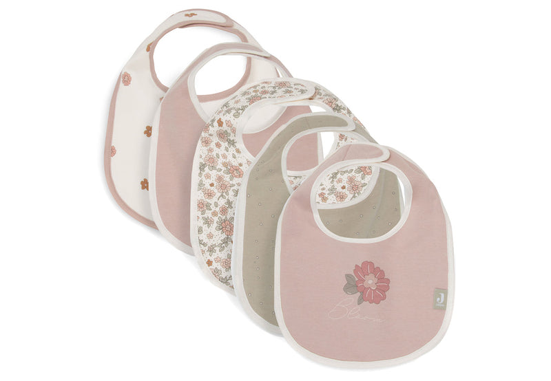 Pack 5 Baberos waterproof Retro flowers