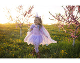 Disfraz Capa Unicornio Rainbow y diadema