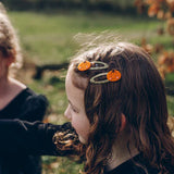 Pack 2 clips Halloween - Calabaza