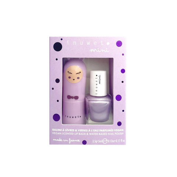 Duo Bálsamo y Esmalte Morado