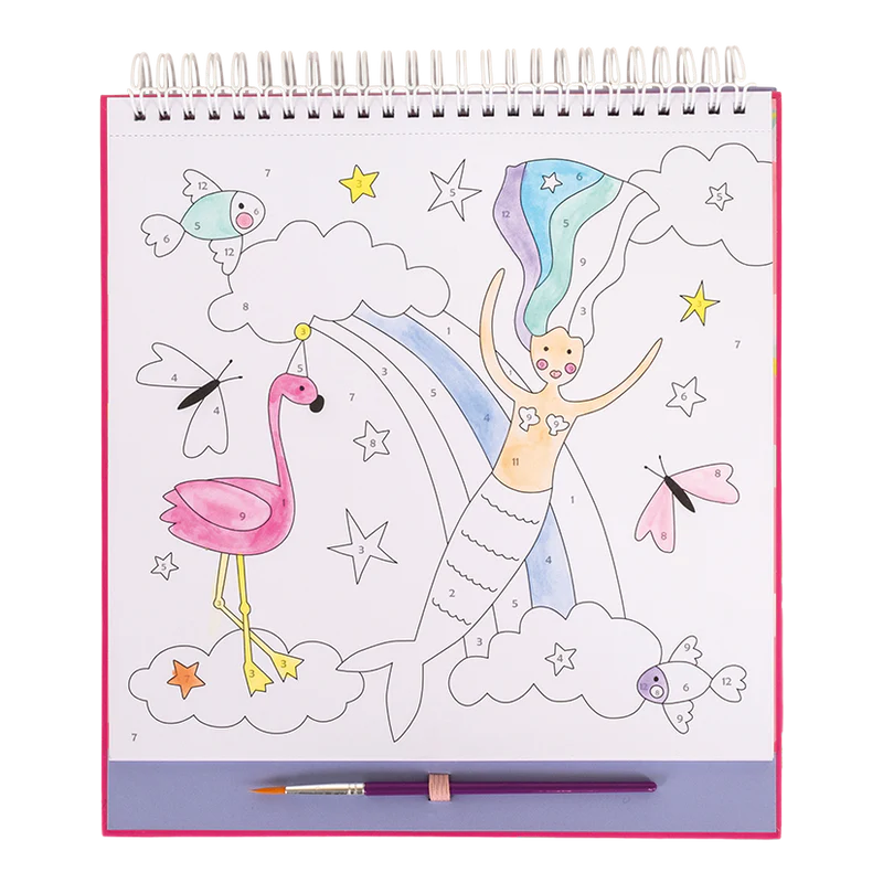 Pinta por números Unicornios