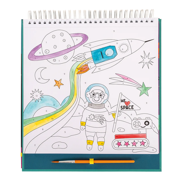 Pinta por números Espacio