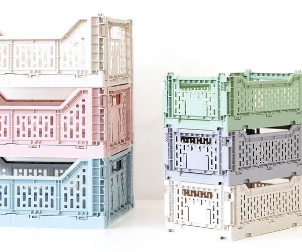 Caja Plegable Mediana Ivory
