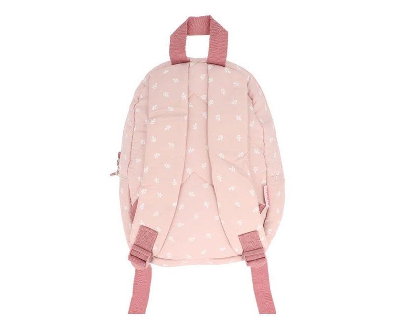 Mochila Infantil Acolchada Leaves Pink