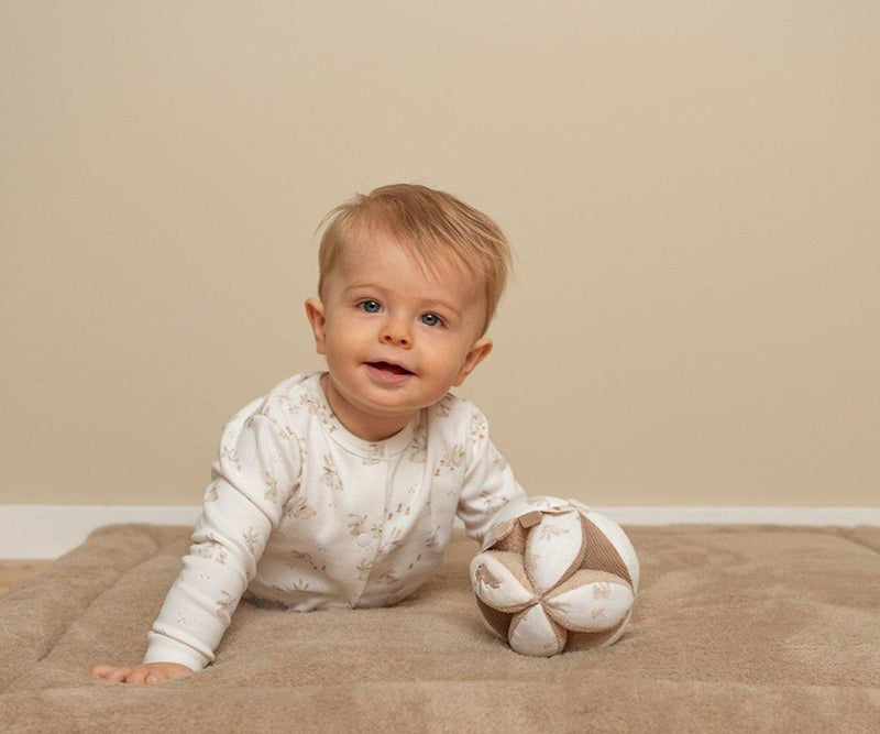 Pelota sensorial sonajero Beige