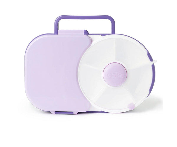 Caja de Almuerzo Spinner 2 in 1 Lunchox Purple