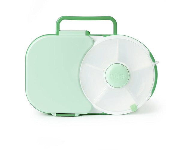 Caja de Almuerzo Spinner 2 in 1 Lunchox Sage Green