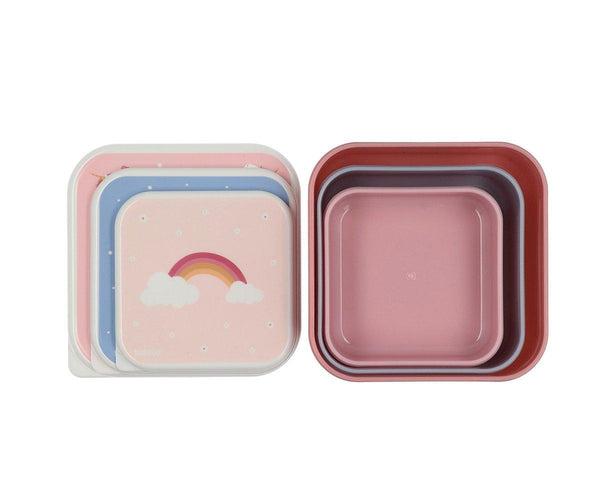Set 3 Cajas almuerzo Magical Unicornios