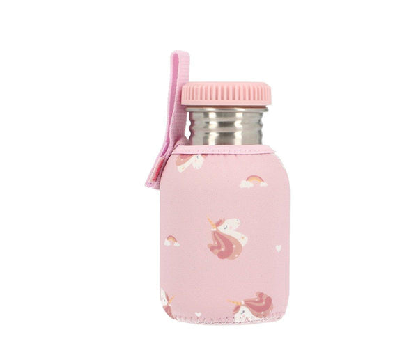 Botella Acero con Funda Magical Unicornios 350ml