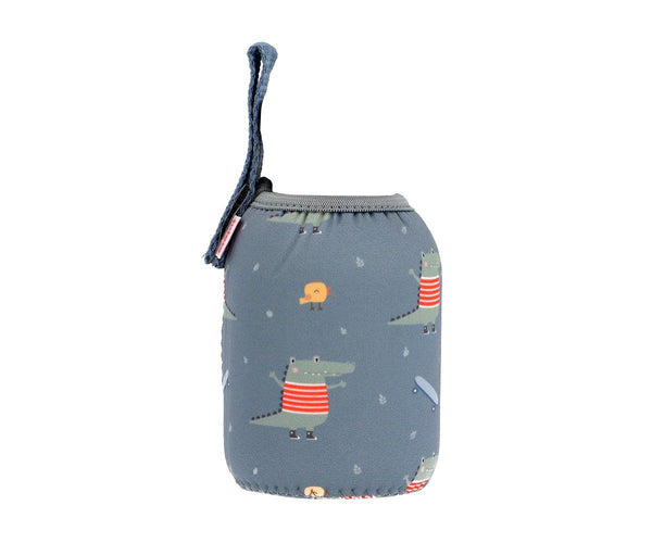 Botella Acero con Funda Cocodrilo 350ml