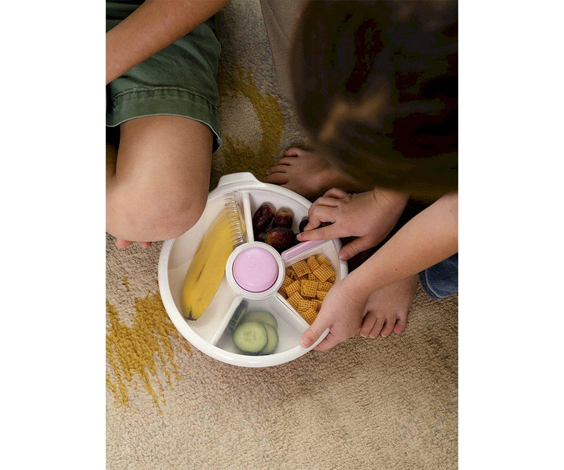 Caja de Almuerzo Grande Snack Spinner Slide Taro Purple