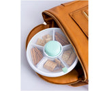 Caja Almuerzo Snack Spinner Flip  Mint Green