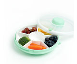 Caja Almuerzo Snack Spinner Flip  Mint Green