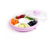 Caja Almuerzo Snack Spinner Flip Taro Purple GöBe