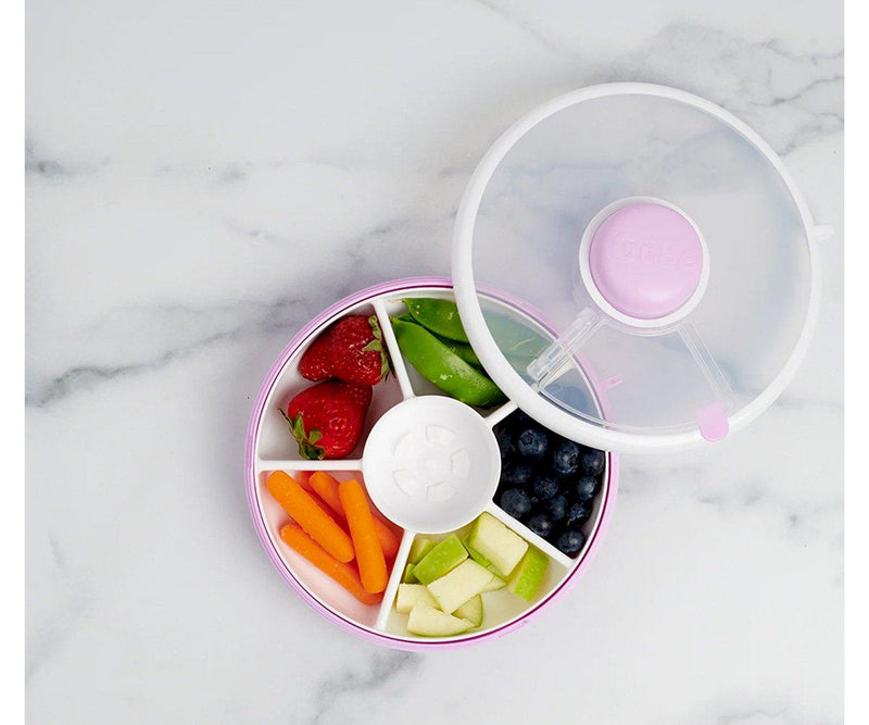 Caja Almuerzo Snack Spinner Flip Taro Purple GöBe