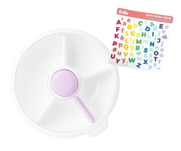 Caja de Almuerzo Grande Snack Spinner Slide Taro Purple