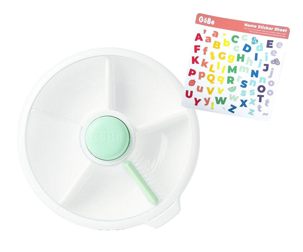 Caja de Almuerzo Grande Snack Spinner Slide Mint Green