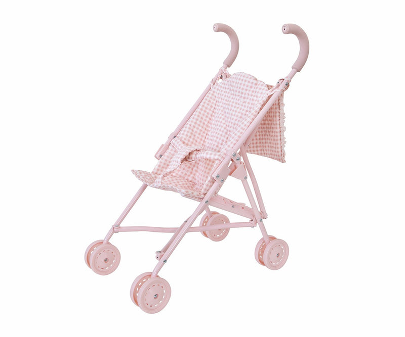 Carrito para muñecas plegable vichy
