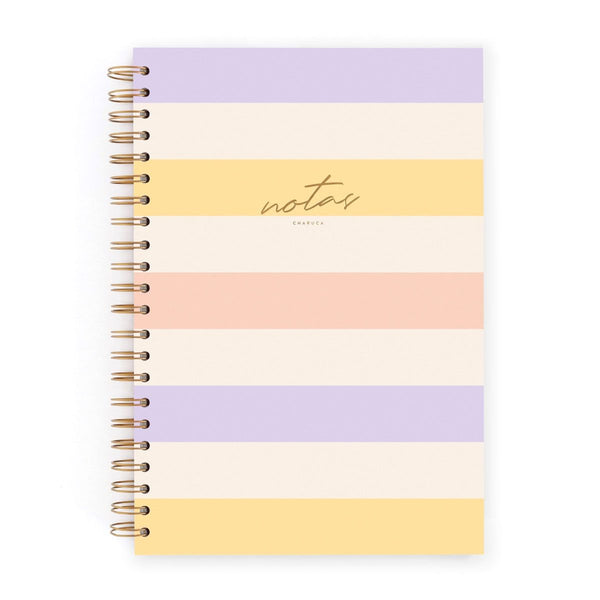 Cuaderno L Rayas Chic