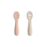 Mi primera cuchara (pack 2) sand/blush