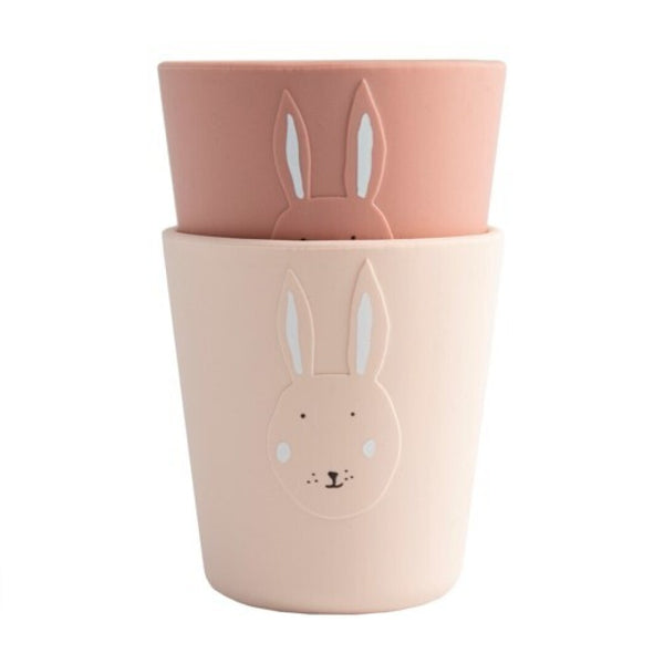 Pack Vasos Silicona Conejo