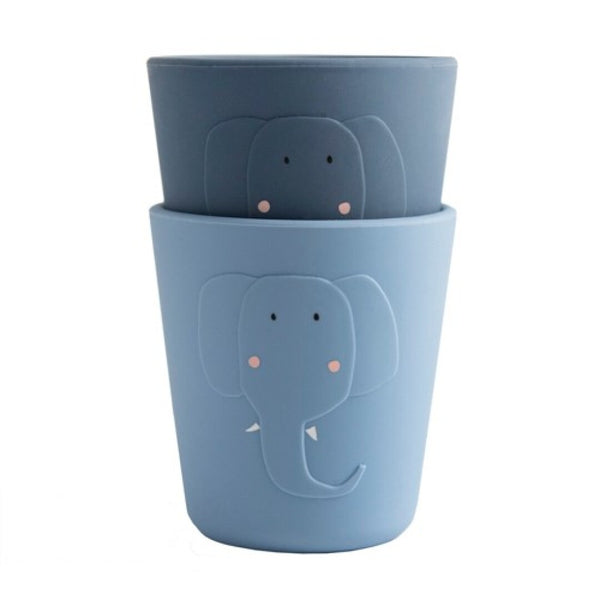 Pack Vasos Silicona Elefante