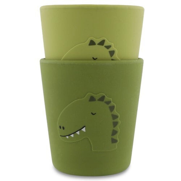 Pack Vasos Silicona Dino