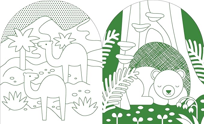 Libro para Colorear - Wild World