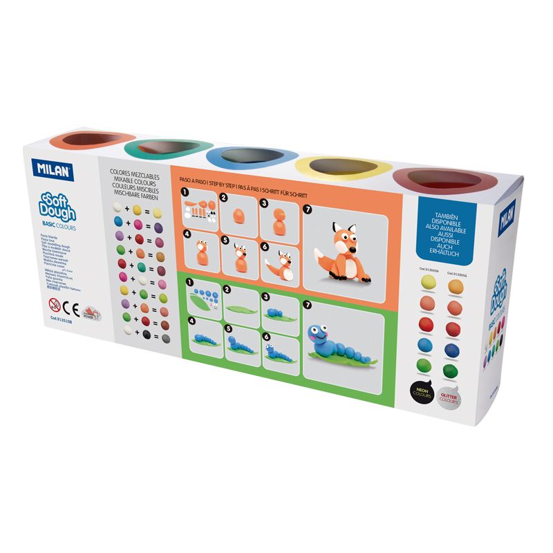 Set 10 Plastelinas Soft Dough