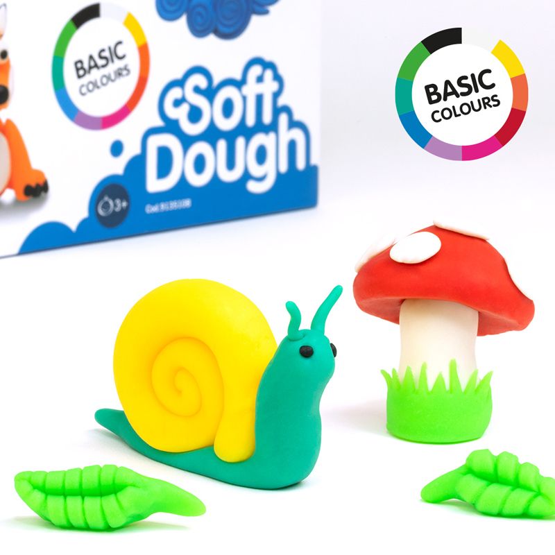 Set 10 Plastelinas Soft Dough