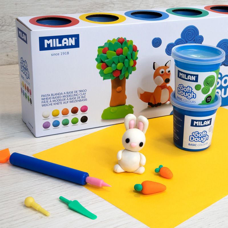 Set 10 Plastelinas Soft Dough