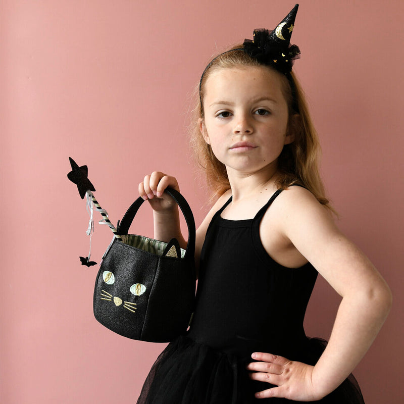 Diadema gorro bruja Halloween
