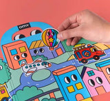 Libro con pegatinas Montessori - Vroom