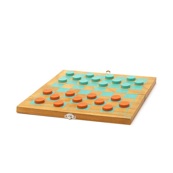 Tablero 2 en 1: Ajedrez y Damas