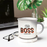 Taza porcelana The Boss