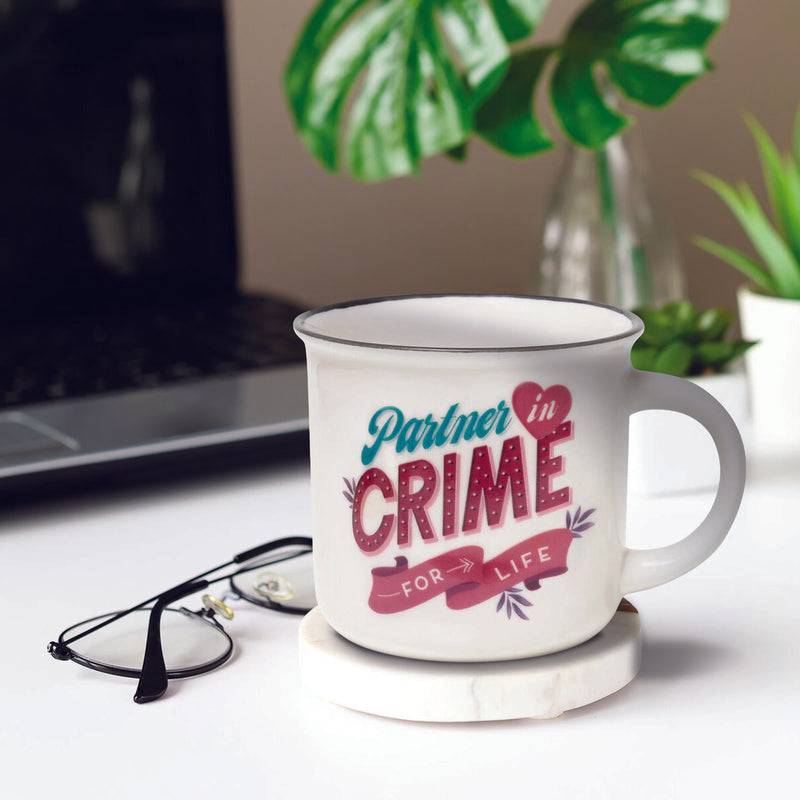 Taza Porcelana Partner in Crime