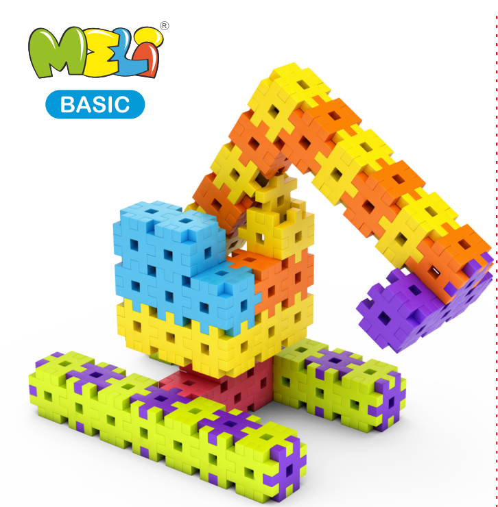 Bloques Meli - Basic 50 piezas