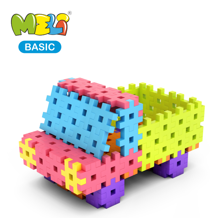 Bloques Meli - Basic 50 piezas