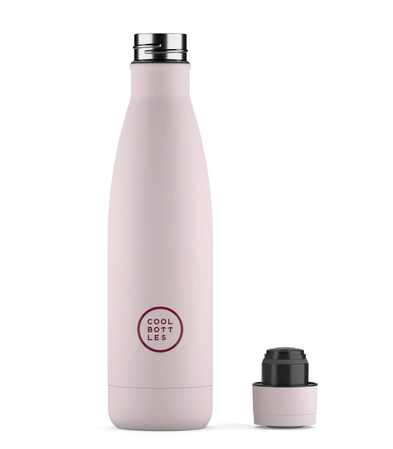 Botella Termo Pastel Pink 500ml