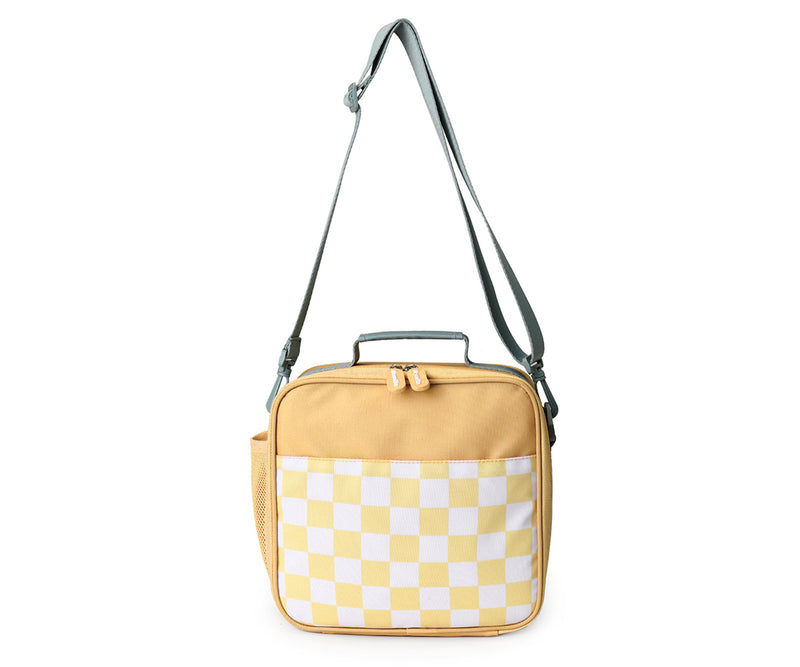 Nevera Rígida Stripes Yellow Chess