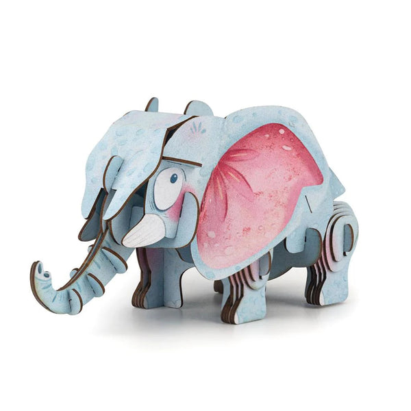 Puzzle 3D sonido Elefante