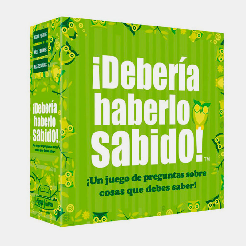 Juego ¡Debería haberlo sabido!