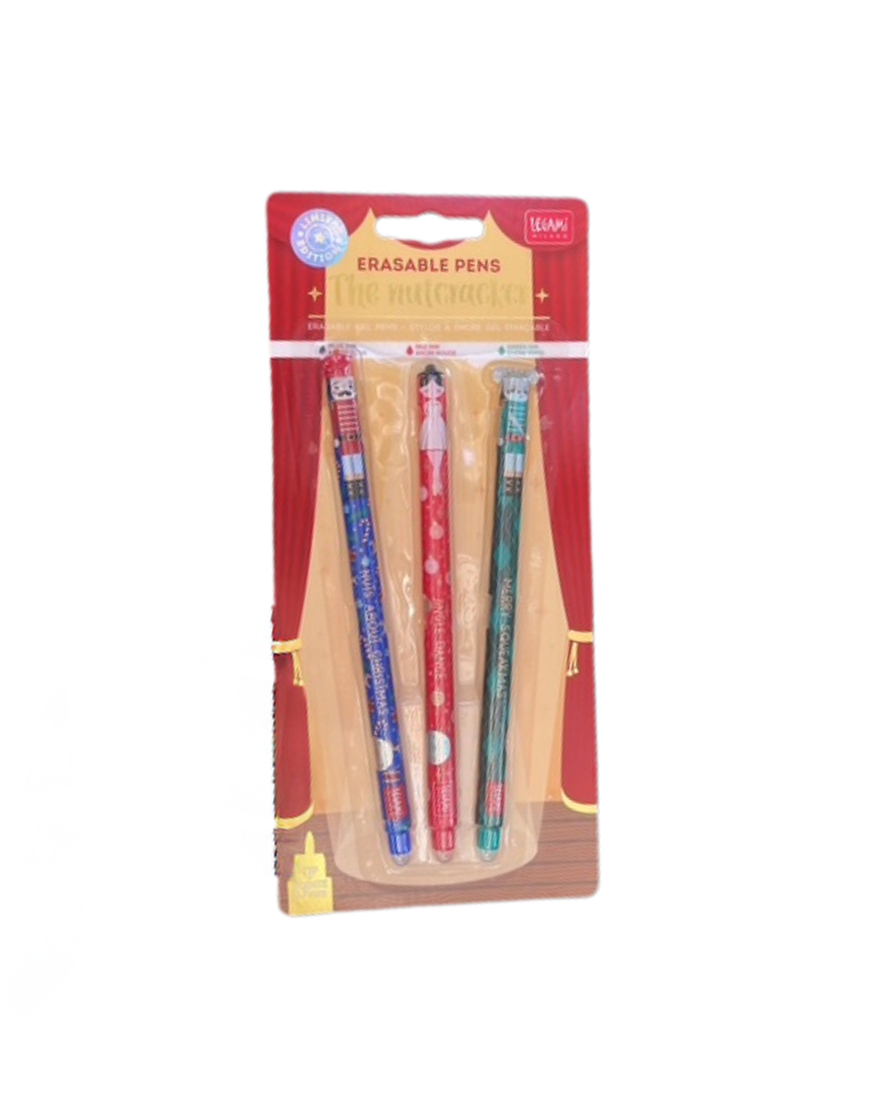 Set 3 borrables Navidad Legami