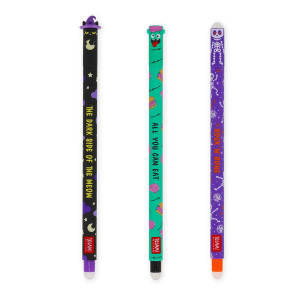 Set de 3 Bolígrafos de Gel Borrables